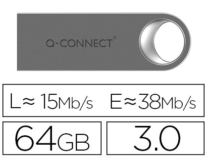 Memoria USB 3.0 Q-Connect Flash Premium 64 GB